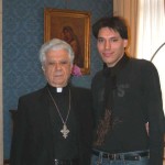 Sua Eccellenza Farhat con il Presidente Edmondo Papanice
