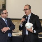 Caporedattore Rai Giancarlo Fiume con il Presidente Porto di Taranto Sergio Prete